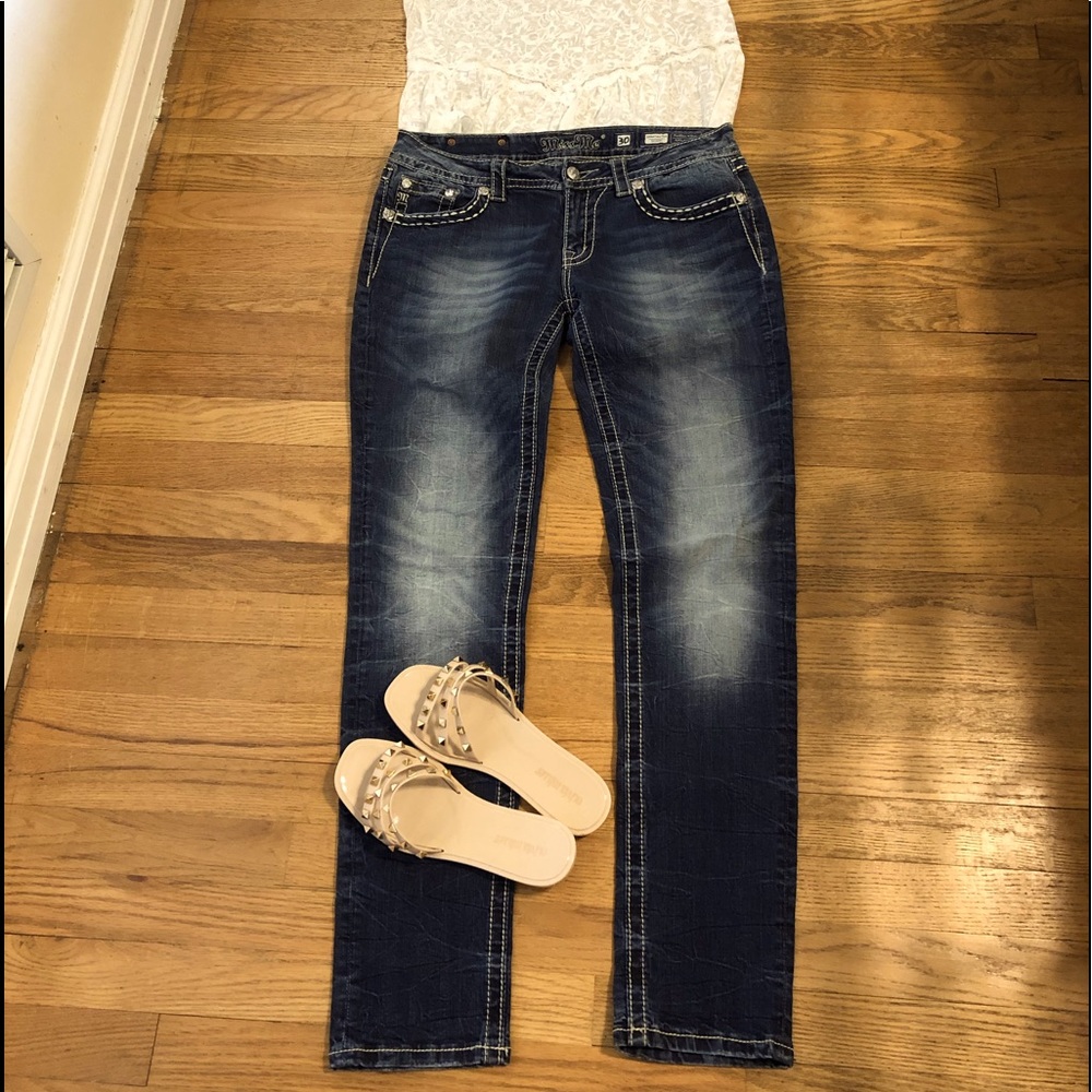 Miss me relaxed skinny jeans